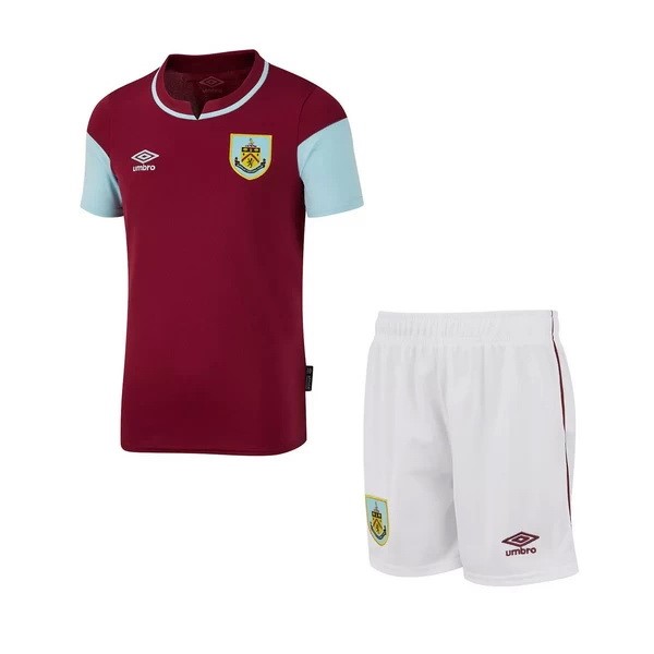Camiseta Burnley 1ª Niños 2020-2021 Borgona